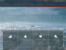 Tablet Screenshot of chooseportal.com